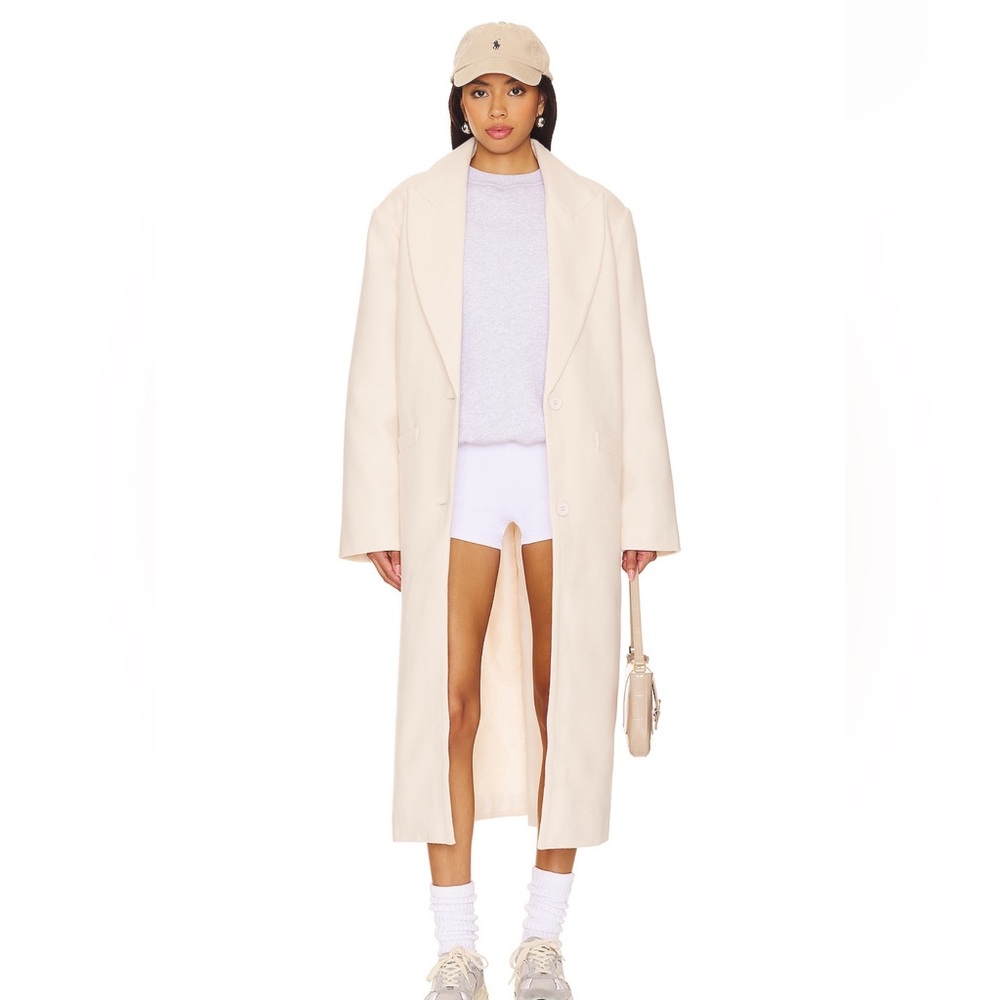 Lioness Olsen Coat in Cream